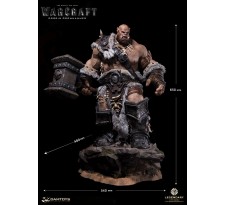 DAMTOYS EPIC SERIES WARCRAFT ORGRIM 65 cm